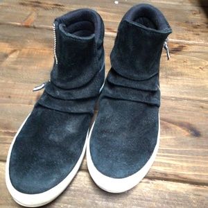 KEDS midtown  ZIP SUEDE SNEAKER boots